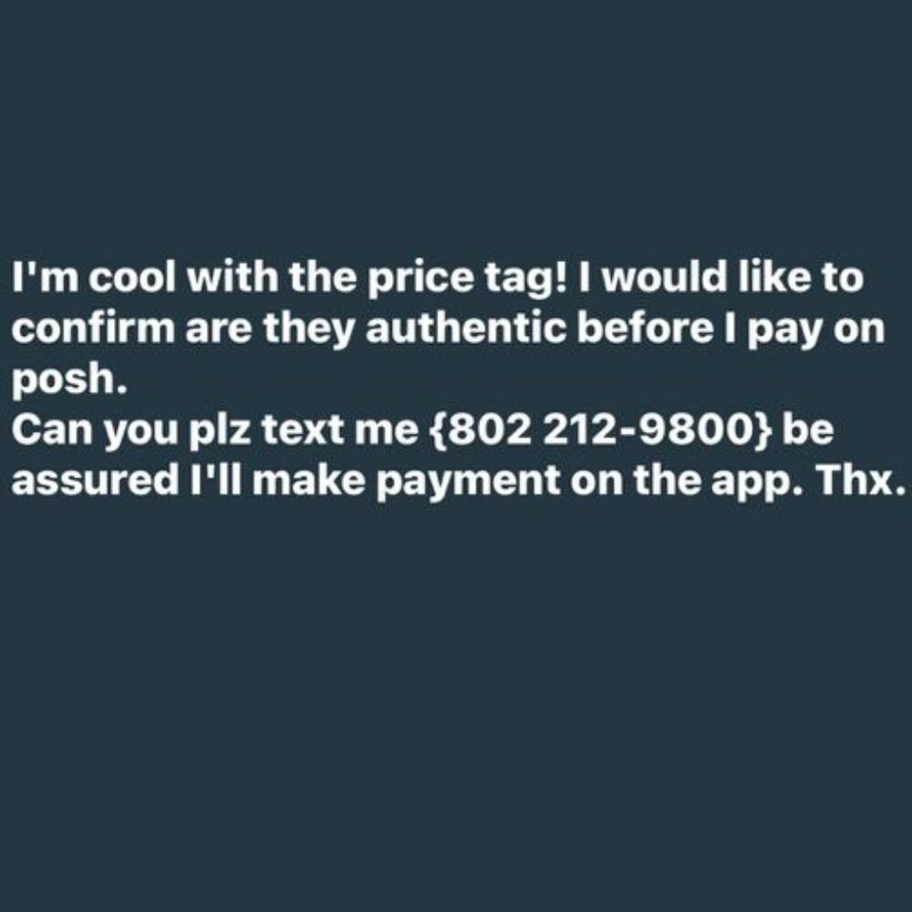 Meet your Posher, F  I'm interested in the item I just liked. text me: 802212980